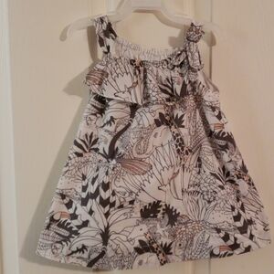 𝅺BABY Gap Adorable Animal Print Dress